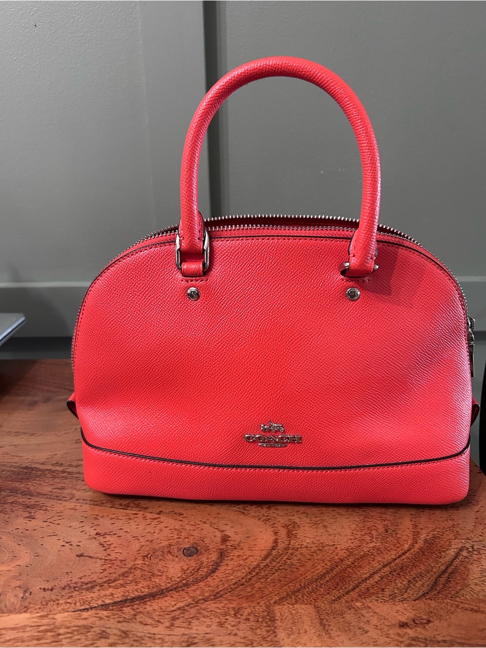 Coach Coral Dome Satchel Handbag